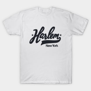 Vintage Harlem New York - Retro Harlem Logo - Harlem Shirt T-Shirt